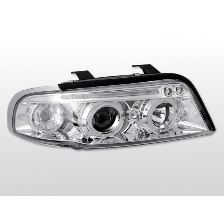 Angel Eyes Front Headlights Audi A4 B5 11.94-12.98 Chrome LPAU33 LPAU33 159,90 €