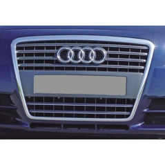 Chromumrandung des Audi-Kühlergrills und Audi-Logo ER8002