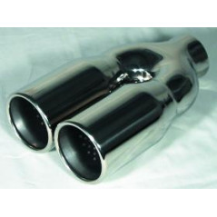 2x76mm Exhaust Tip