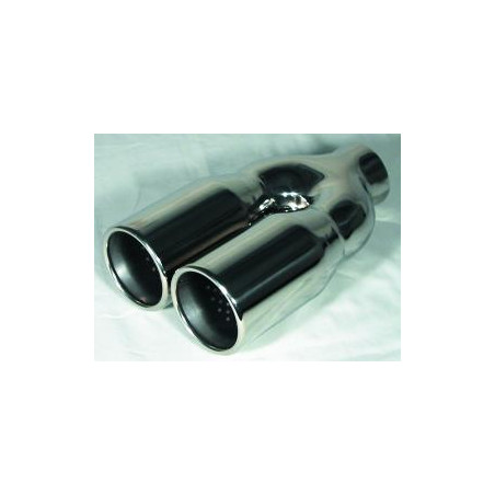 2x76mm Exhaust Tip