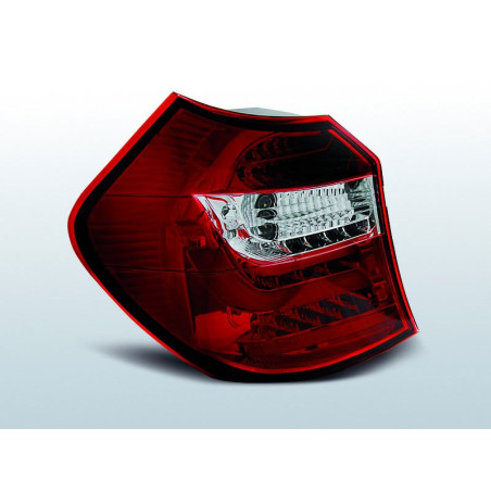 BMW E87/E81 04-08.07 LED Rear Lights + Lightbar Red/Clear LDBM82 LDBM82 289,90 €