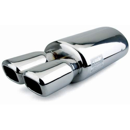 S-RACING Universal Chrome Double Power Gun Muffler ESR121 ESR121 176,95 €