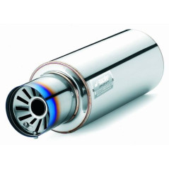 Universal chrome Fire Shot Titanium S-RACING silencer ESR603 ESR603 289,95 €