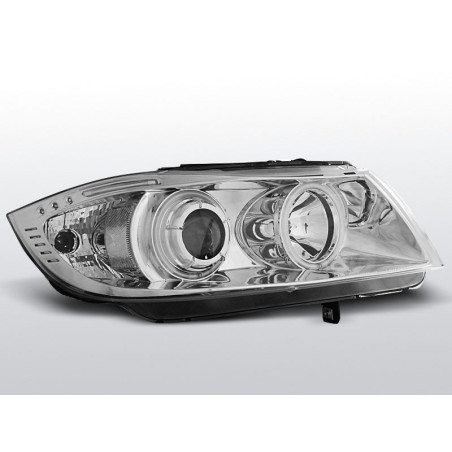 Headlights Angel Eyes/CCFL BMW 3 Series E90/E91 Sedan 03.05-08.08 Chrome LPBM61 LPBM61 469,90 €