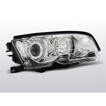 Angel Eyes/CCFL Front Headlights BMW Serie 3 E46 Cpé/Cab 04.99-08.01 Chrome LPBMB6 LPBMB6 319,90 €