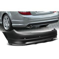 Mercedes W204 Sedan 07-10 Rear Bumper AMG Look