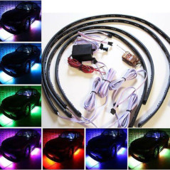 Kit Flexibles Sous Chassis RGB Multicolore 252 SMD