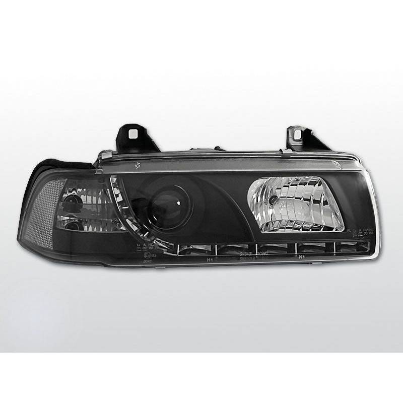 DayLight Frontscheinwerfer BMW Serie 3 E36 Cpé/Cab 12.90-08.99 Schwarz LPBM54