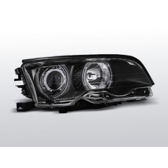 Frontscheinwerfer Angel Eyes/CCFL BMW Serie 3 E46 Cpé/Cab 04.99-08.01 Schwarz LPBMB7