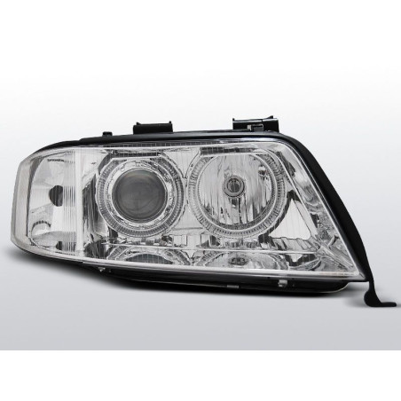 Angel Eyes Headlights Audi A6 C5 05.97-09.99 Chrome LPAU67 LPAU67 189,90 €