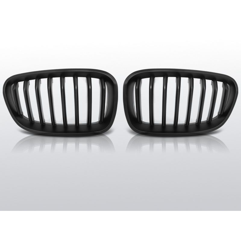 Kühlergrill BMW F20 / F21 11-12.14 Schwarz GRBM78