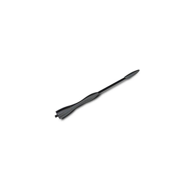 Avangarde schwarz verchromte Antenne 168 mm M5/M6-Schraube 20579-2