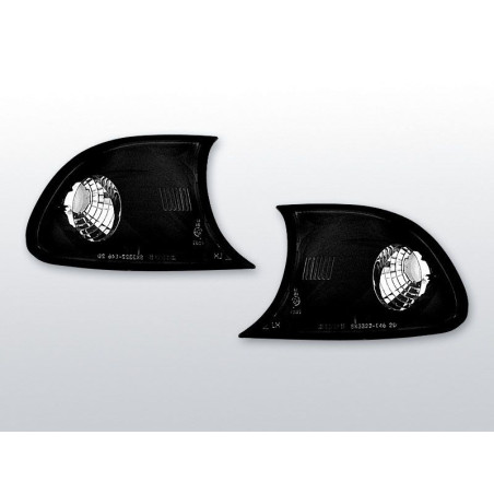 Clignotants Avant BMW E46 Coupé/Cab. 04.99-08.01 Noir