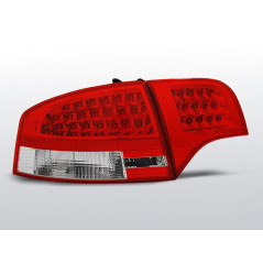 Audi A4 B7 11.04-03.08 Rear Lights with Red/Clear Leds LDAU53 LDAU53 249,90 €