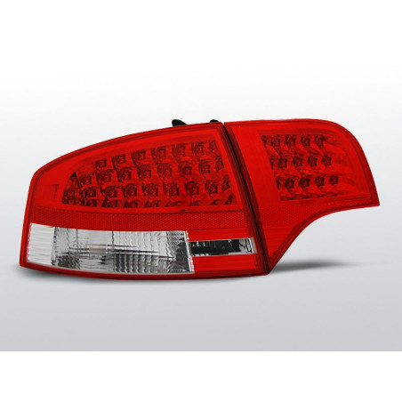 Feux Arrière Audi A4 B7 11.04-03.08 à Leds Rouge/Clair