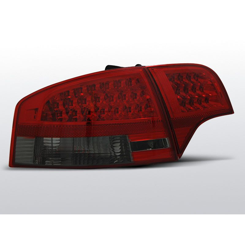 Feux Arrière Audi A4 B7 11.04-03.08 à Leds Rouge/Fumé