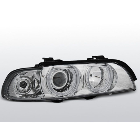 Frontscheinwerfer Angel Eyes/D2S/H7 BMW Serie 3 E39 Limousine 09.95-06.03 Chrom LPBM91