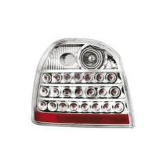 Feux Arrière Volkswagen Golf III à leds chrome