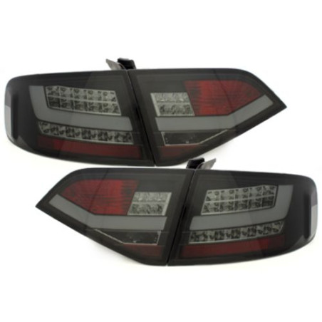 Feux Arrière Audi A4 B8 08-11 Feux Arrière Audi A4 B8 08-11 Leds/Light Bar Fumé