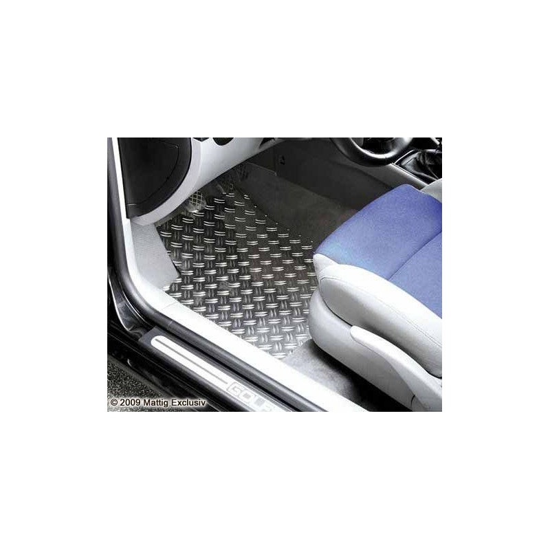 Tapis de sol en alu Fiat Uno 89-