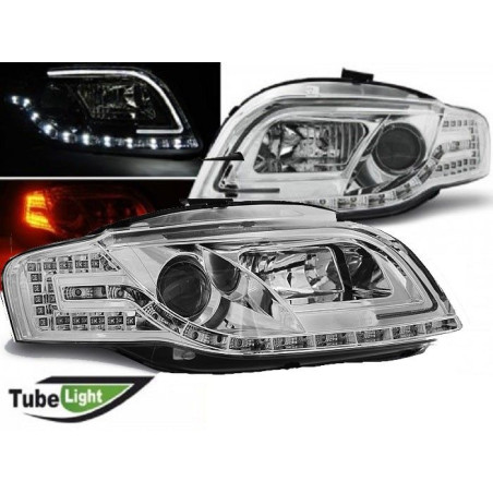 Headlights Tube Light A4 B7 11.04-03.08 Chrome LPAUC4 LPAUC4 349,90 €