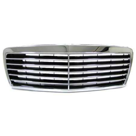 Chrome Grille Mercedes W210 06.99-03.02