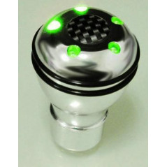 Polished aluminum + green LEDs 200843 200843 22,90 €