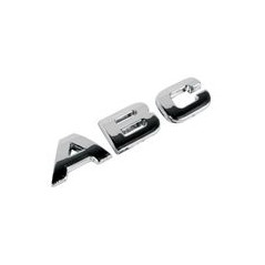 1 18mm chrome 3D letter or number 07911/36 07911/36 1,59 €