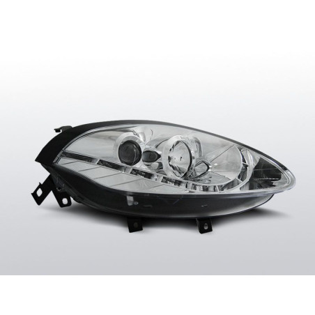 Phares Avant Daylight Fiat Bravo II 07- Chrome