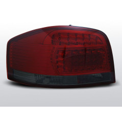 Feux Arrière Audi A3 8P 05.03-08 à Leds Rouge/Fumé