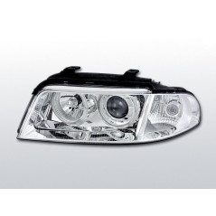 Headlights Angel Eyes Audi A4 B5 01.99-09.00 Chrome LPAU12 LPAU12 179,90 €