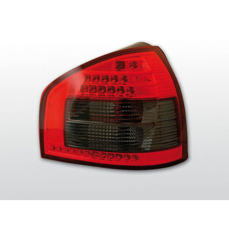 Feux Arrière Audi A3 8L 08.96-08.00 à Leds Rouge/Fumé