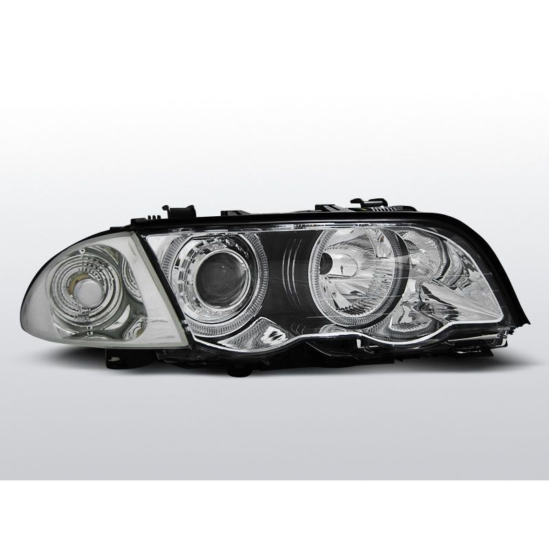 Angel Eyes Frontscheinwerfer BMW Serie 3 E46 Limousine/Touring 05.98-08.01 Chrom LPBM40