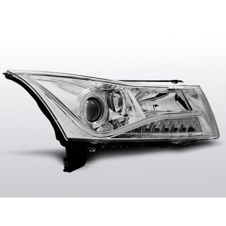 Phares Avant Daylight Chevrolet Cruze 09-12 Chrome