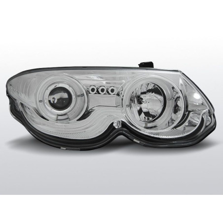 Angel Eyes Front Headlights Chrysler 300 M 99-04 Chrome LPCH13 LPCH13 329,90 €