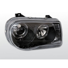 Angel Eyes Frontscheinwerfer Chrysler 300C 99-04 Schwarz LPCH10