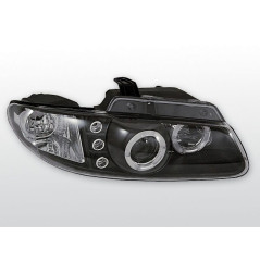 Angel Eyes Frontscheinwerfer Chrysler Voyager 96-02.01 Schwarz LPCH08