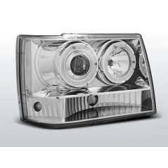 Angel Eyes Headlights Chrysler Jeep Grand Cherokee JZ 93-98 Chrome LPCH11 LPCH11 239,90 €