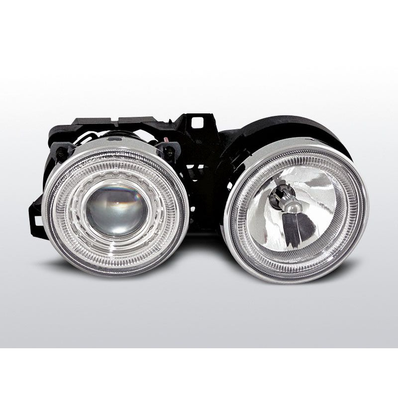 Angel Eyes Frontscheinwerfer BMW Serie 3 E30 11.82-06.94 Chrom LPBM22