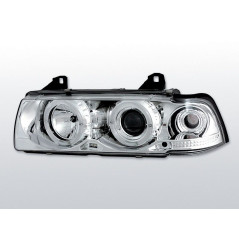 Angel Eyes Front Headlights BMW Serie 3 E36 Sedan/Touring 12.90-08.99 Chrome LPBM01 LPBM01 179,90 €