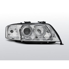 Front Headlights Angel Eyes/Xenon Audi A6 C5 05.97-09.99 Chrome LPAU79 LPAU79 189,90 €