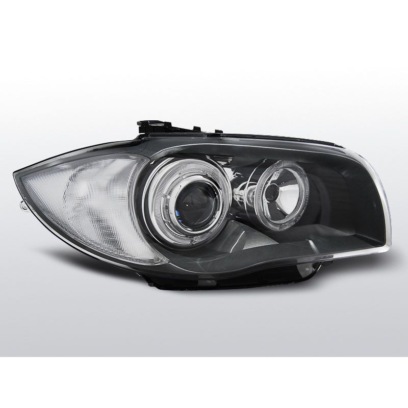 Angel Eyes Frontscheinwerfer BMW Serie 1 E87/E81 04-07 Grau LPBMD6