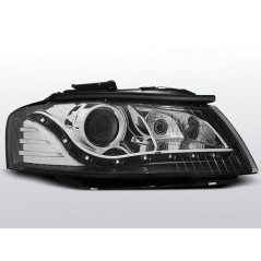 Phares Avant Daylight Audi A3 8P 05.03-03.08 Noir