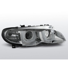 Angel Eyes 3D Frontscheinwerfer BMW Serie 3 E46 Limousine/Touring 09.01-03.05 Chrom LPBM95