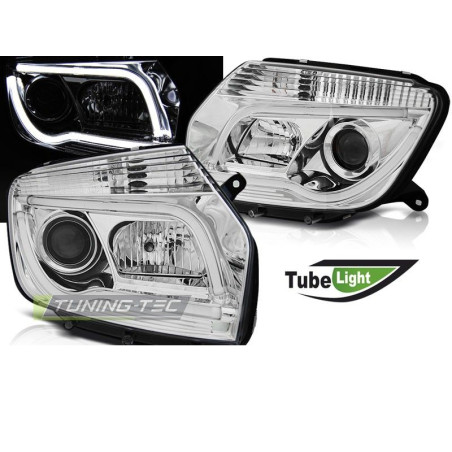 Dacia Duster 04.10 Front Headlights - Tube Light Chrome LPDA01 LPDA01 349,90 €