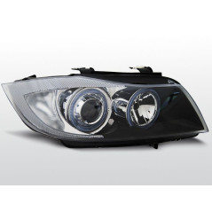 Angel Eyes Frontscheinwerfer BMW Serie 3 E90/E91 Limousine 03.05-08.08 Schwarz LPBM89