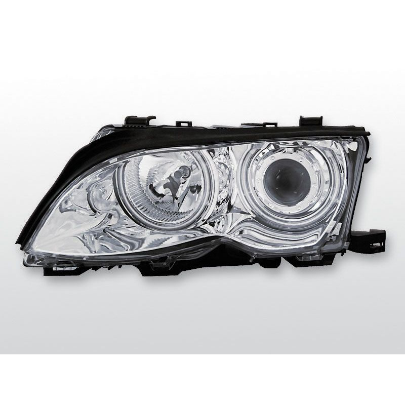 Angel Eyes Frontscheinwerfer BMW Serie 3 E46 Limousine/Touring 09.01-03.05 Chrom LPBM31