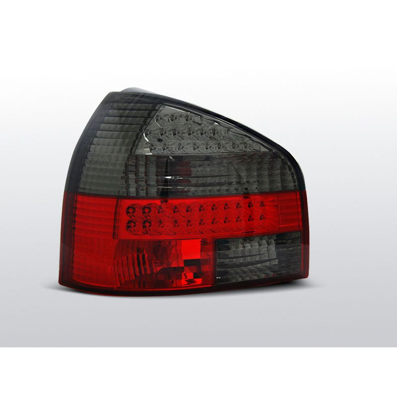 Feux Arrière Audi A3 8L 08.96-08.00 à Leds Rouge/Fumé