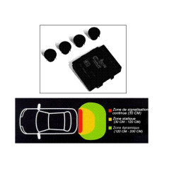 Cobra AM0256 4-sensor front detectors