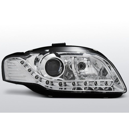 Headlights Daylight Audi A4 B7 11.04-03.08 Chrome LPAU65 LPAU65 229,90 €